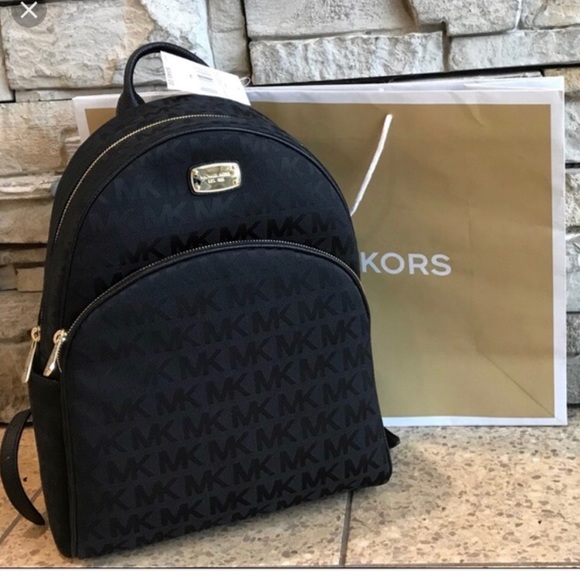 Michael Kors Handbags - Michael kors abby black backpack